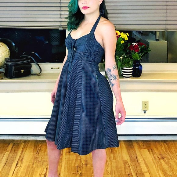 Anthropology 1959 Retro Button Down Dress - Picture 11 of 15